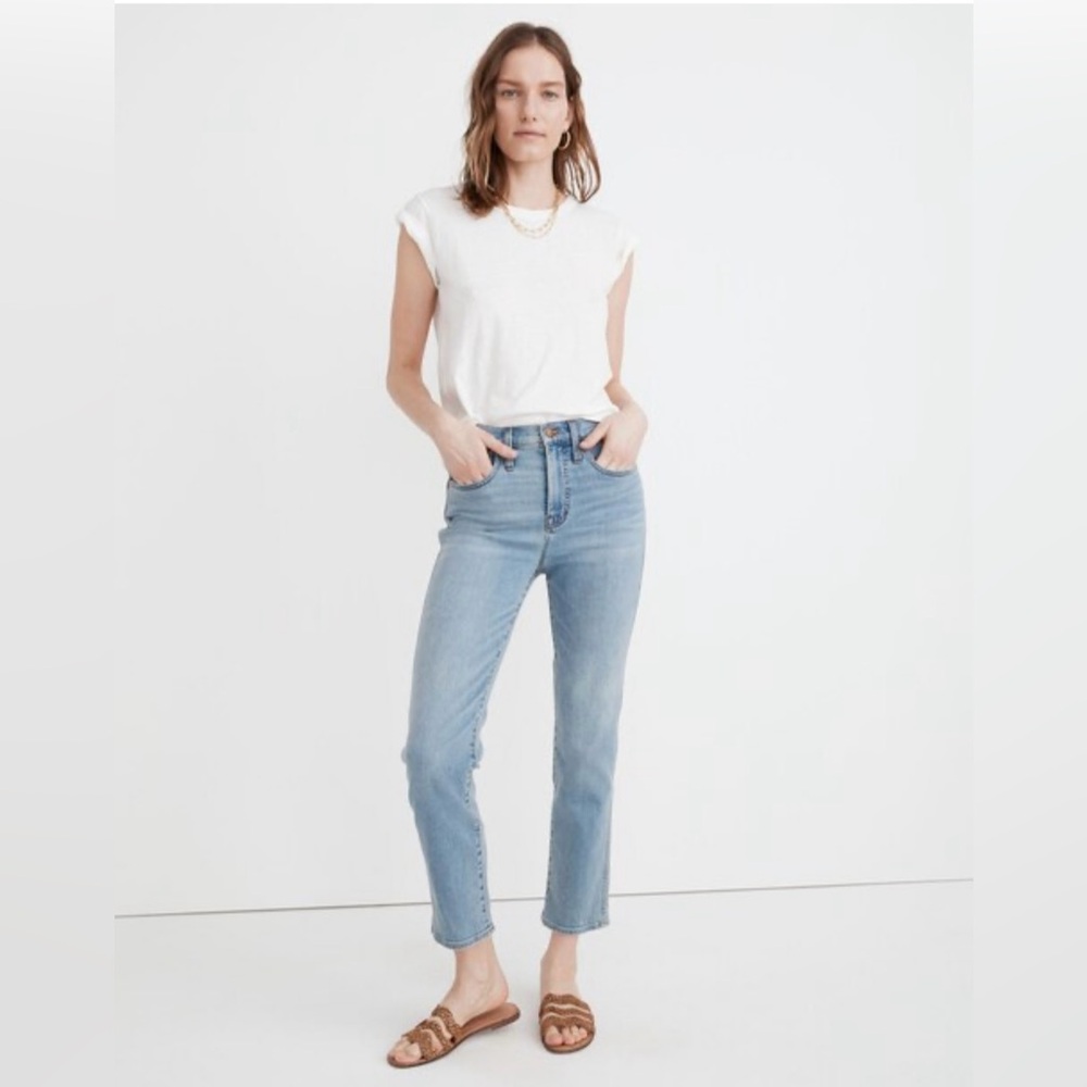 Madewell Roadtripper Stovepipe Jeans- Plattwood Wash